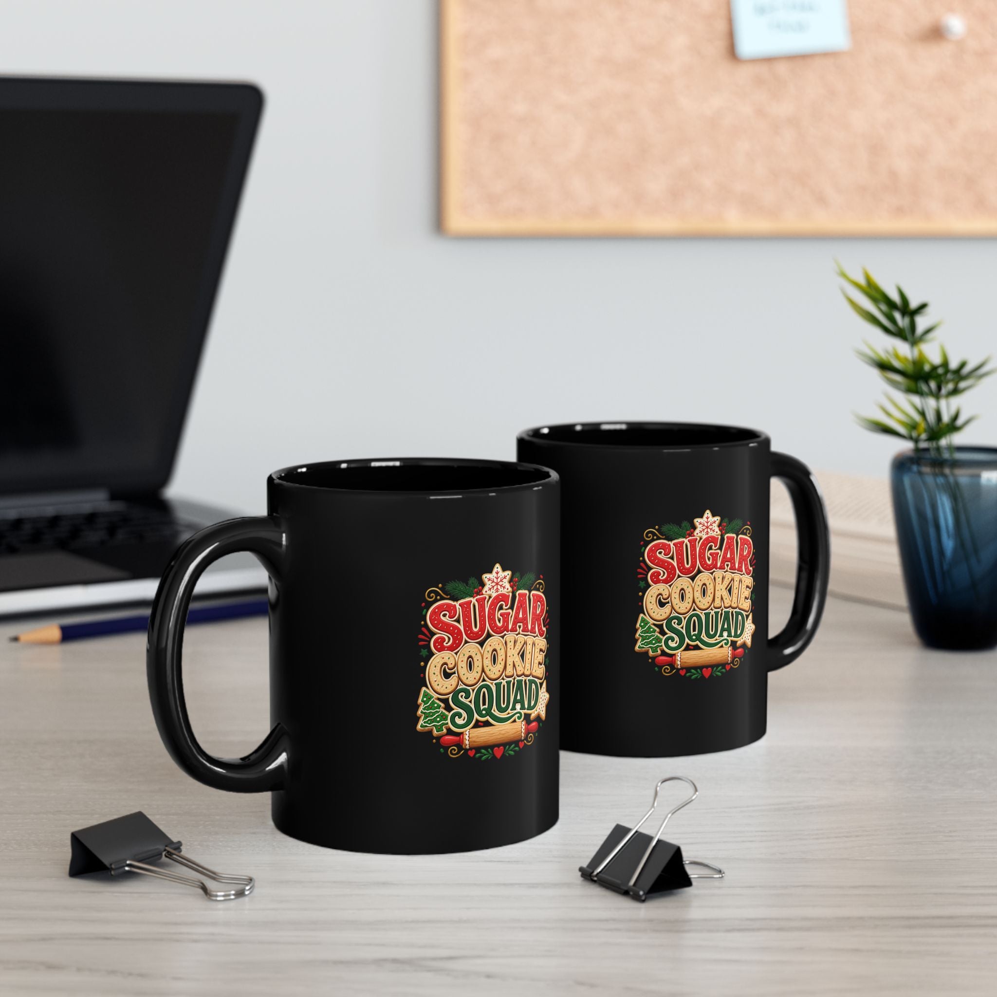 Sugar Cookie Squad Christmas Mug — Festive Holiday Coffee Cup
