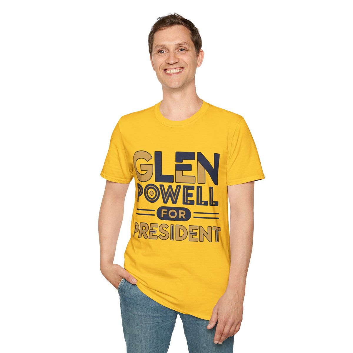 Glen Powell for President T‑Shirt - Trending Now - August 2026
