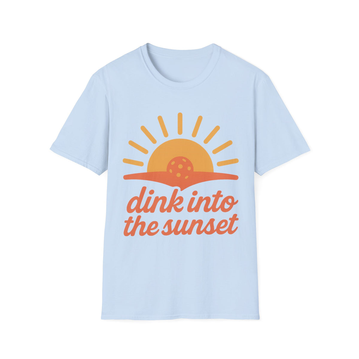 Sunset Graphic T-Shirt — "Drink Into the Sunset" Retro Sun Tee - Trending Now - September 2026