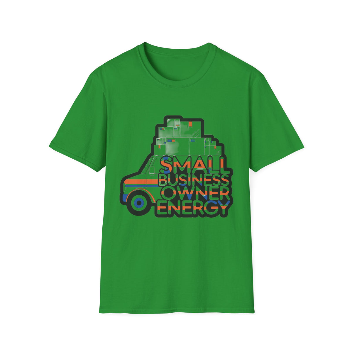 Small Business Owner Energy T-Shirt — Retro Delivery Truck Design - Trending Now - August 2026