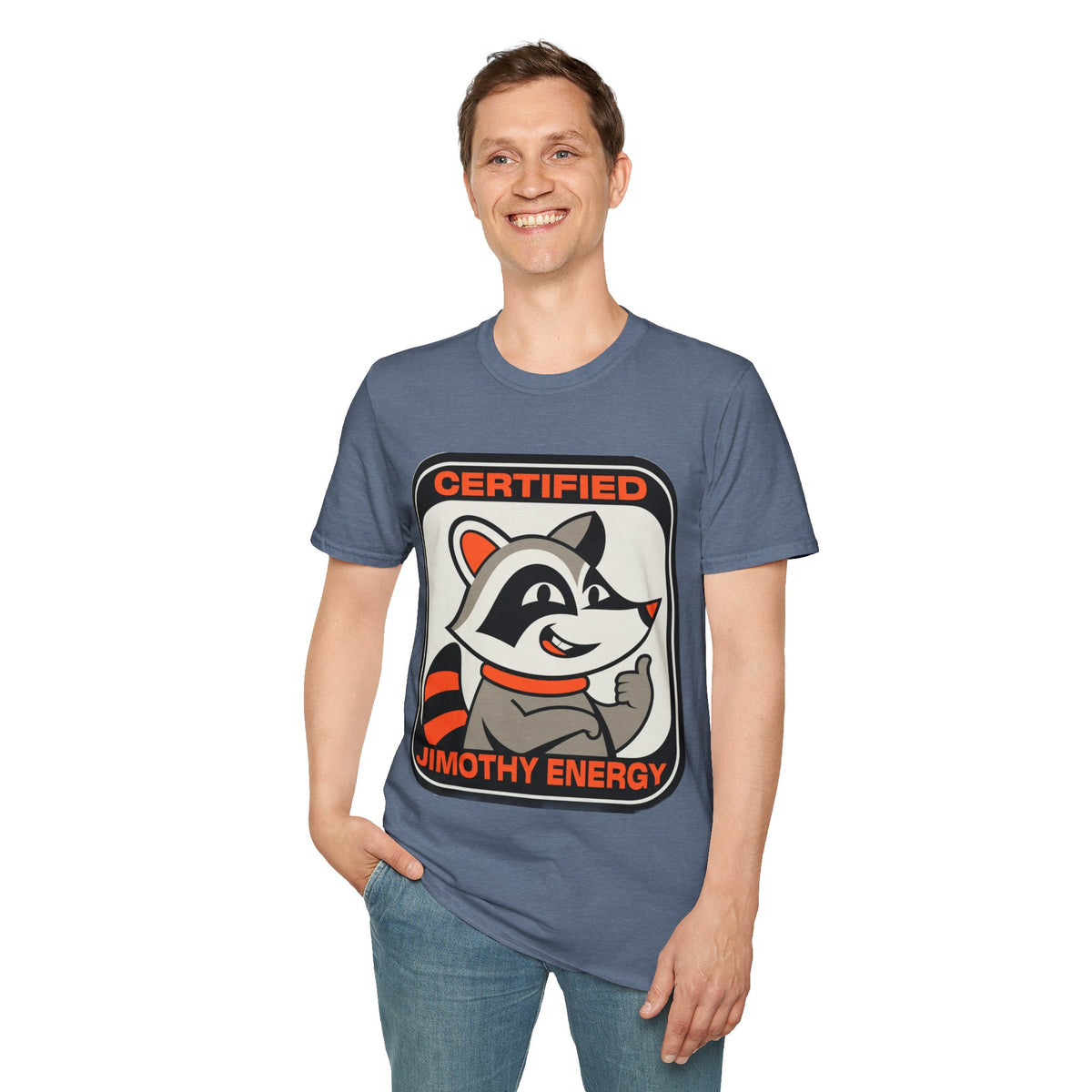 Certified Timothy Energies T-Shirt — Retro Raccoon Graphic Tee - Trending Now - August 2026