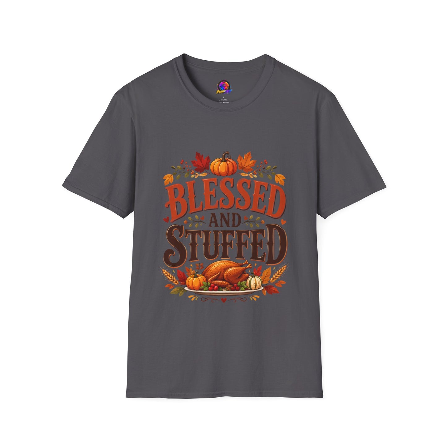 Blessed and Stuffed Thanksgiving T-Shirt