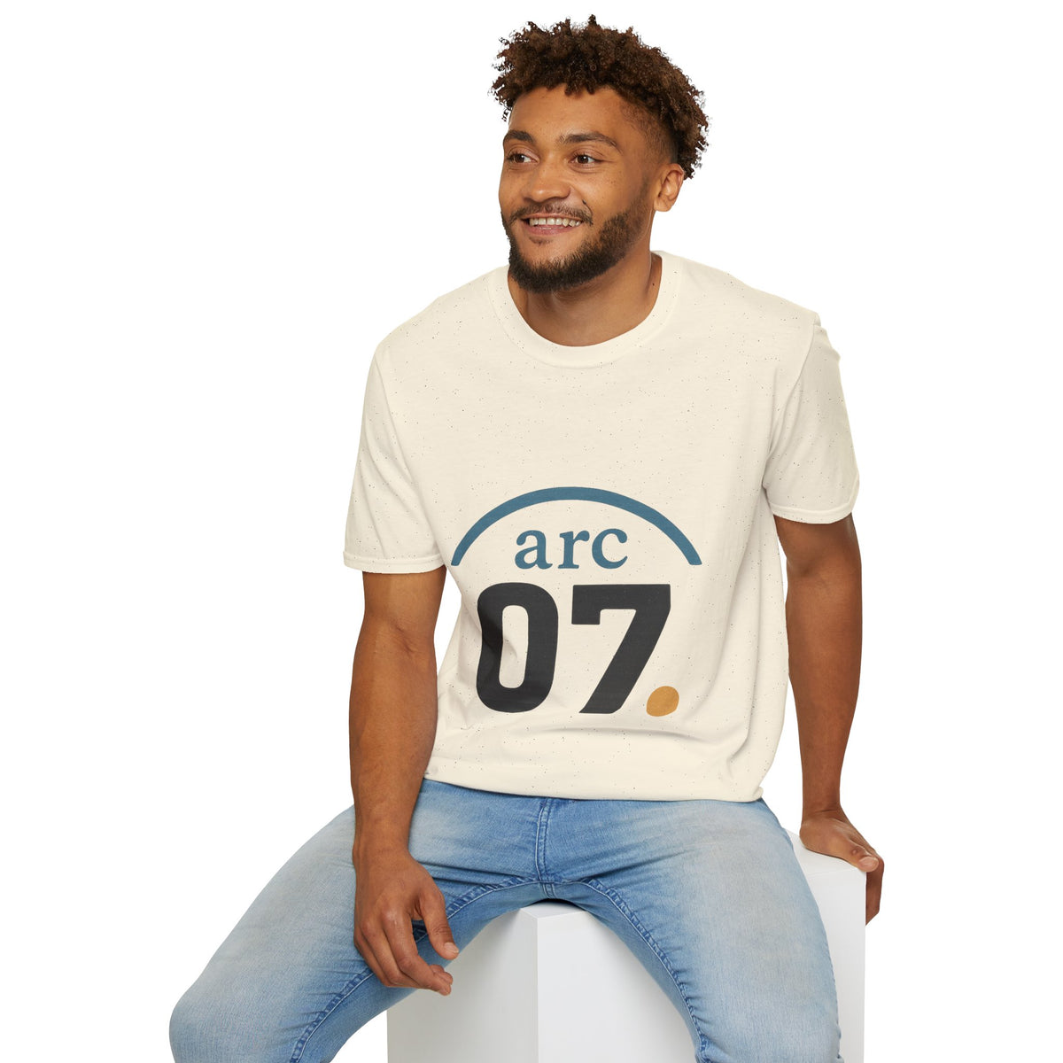 Arc 07 Minimalist Graphic T‑Shirt — Subtle Tech Logo Tee - Trending Now - August 2026