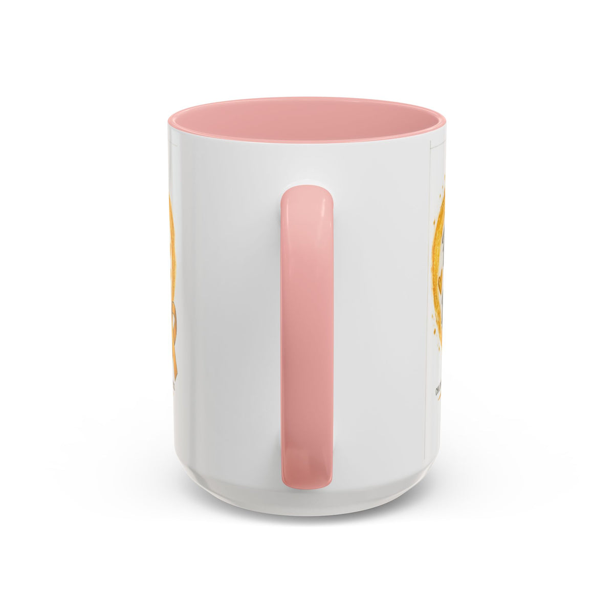 Childhood Cancer Awareness Coffee Mug – "Fighter Today Brighter Tomorrow" (Accent 11/15oz)
