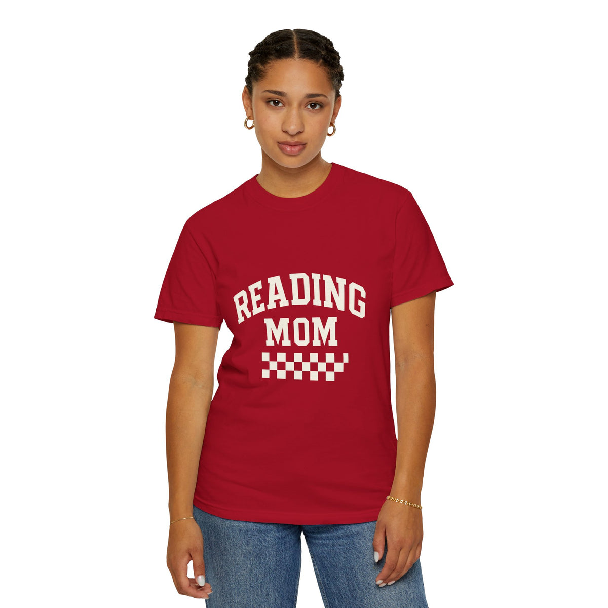 Reading Mom T-Shirt — Vintage Checkbook Style Graphic Tee for Book-Loving Moms - Trending Now - October 2026
