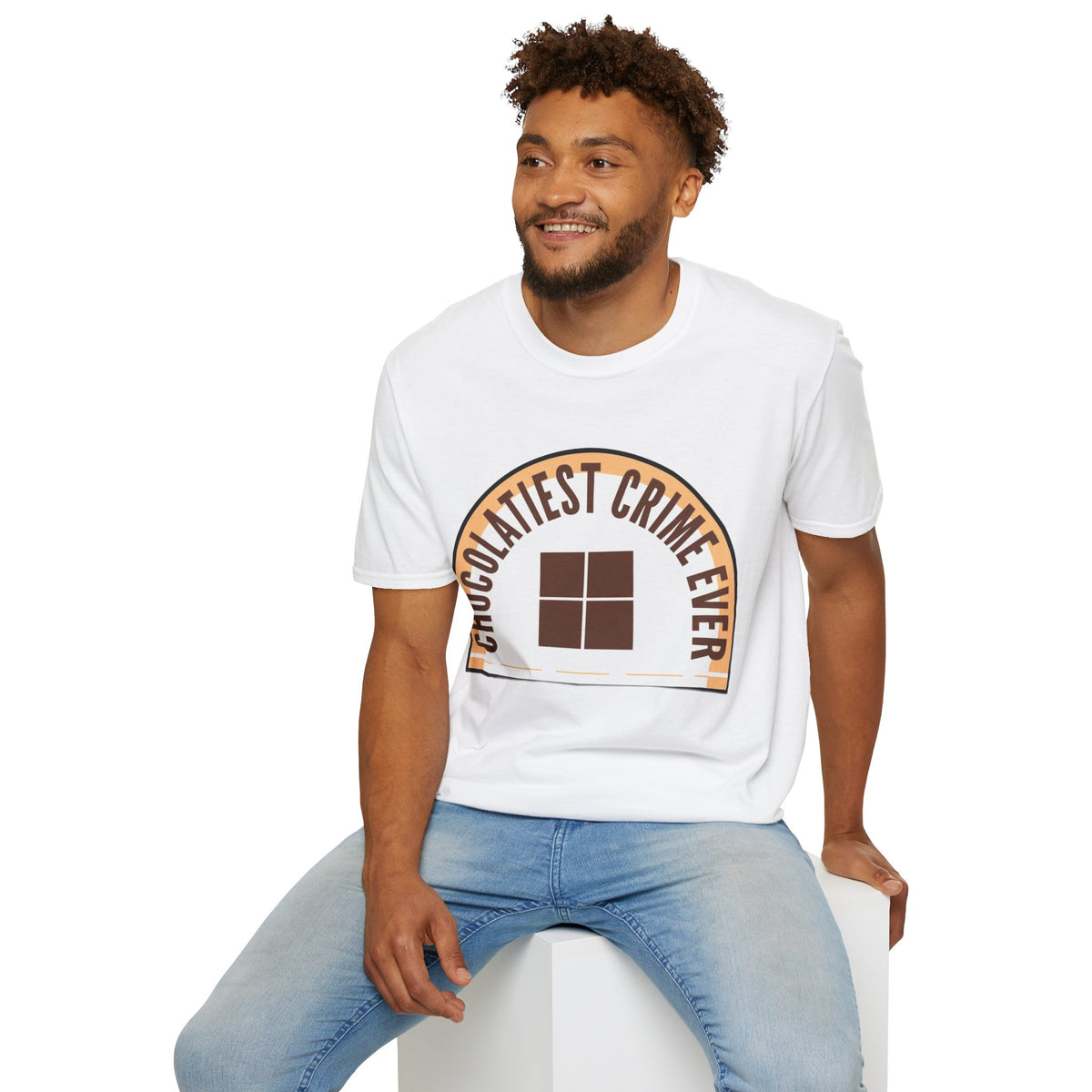 Chocolate Crime T-Shirt — "Chocolatiest Crime Ever" Funny Chocolate Lover Tee - Trending Now - August 2026