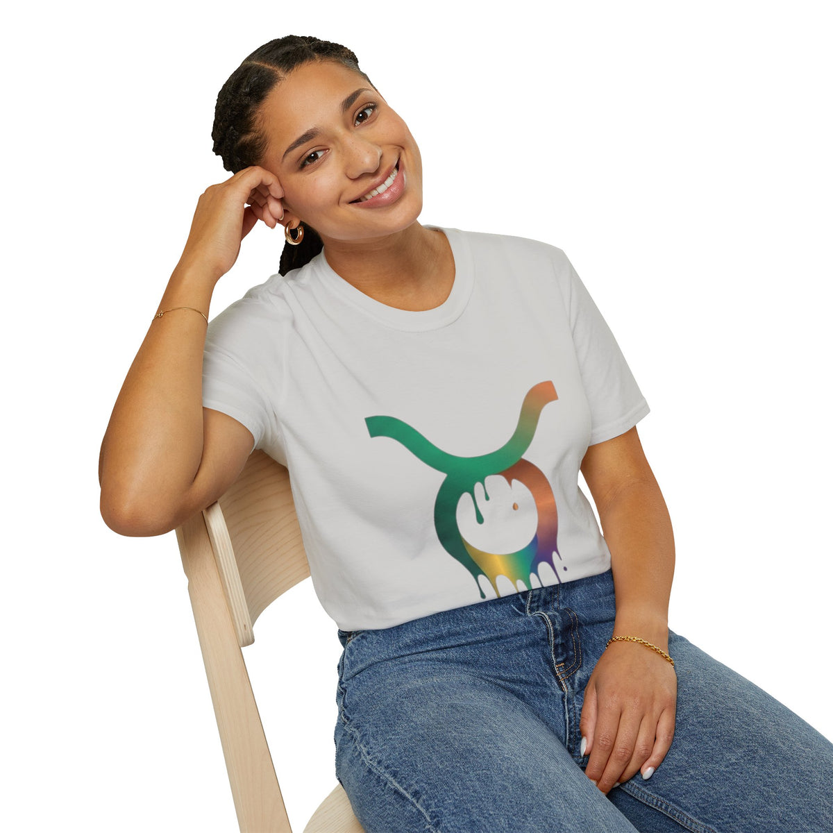 Taurus Abstract Drip Logo T-Shirt