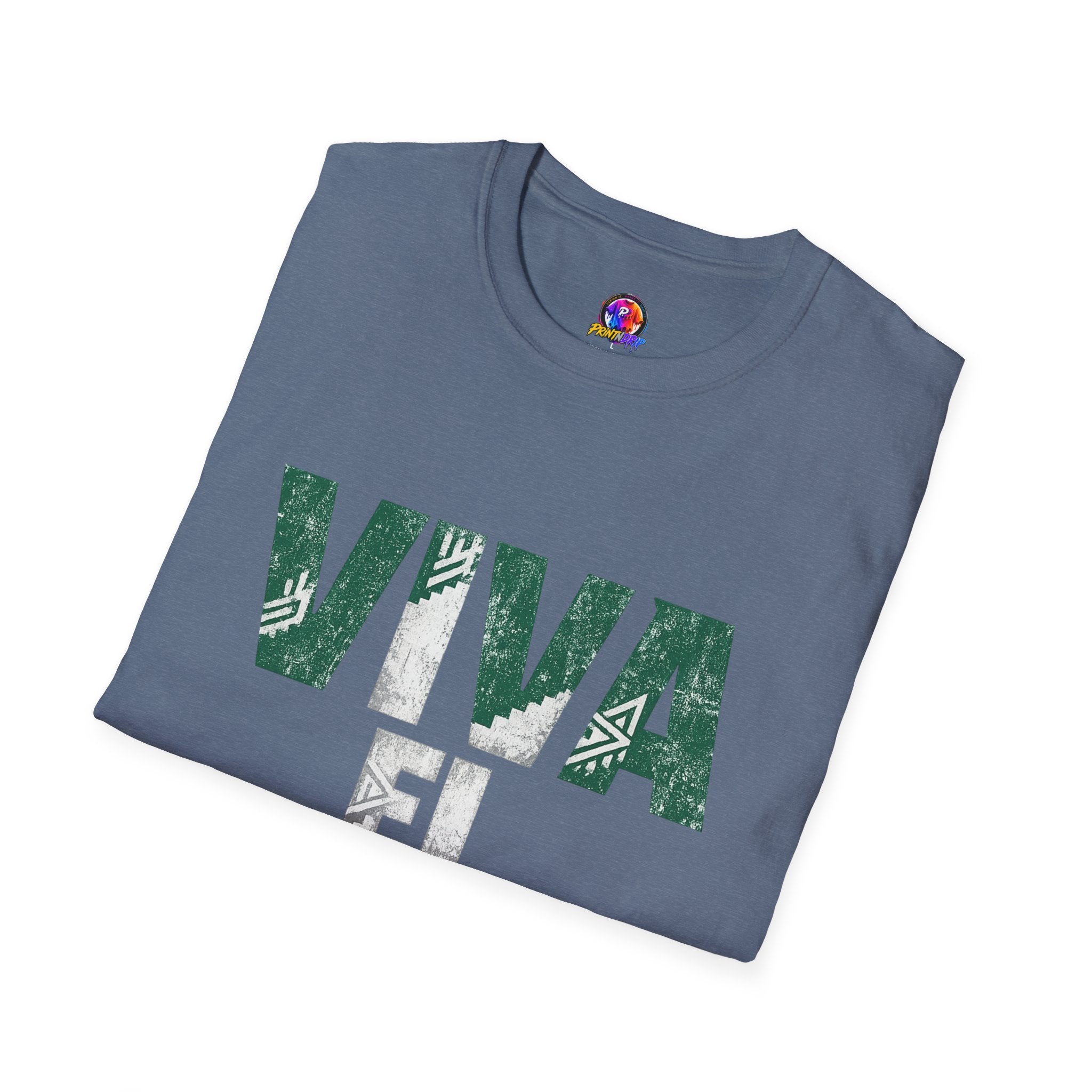 Mexico T-Shirt — "Viva El Fútbol" Mexican Soccer Graphic Tee