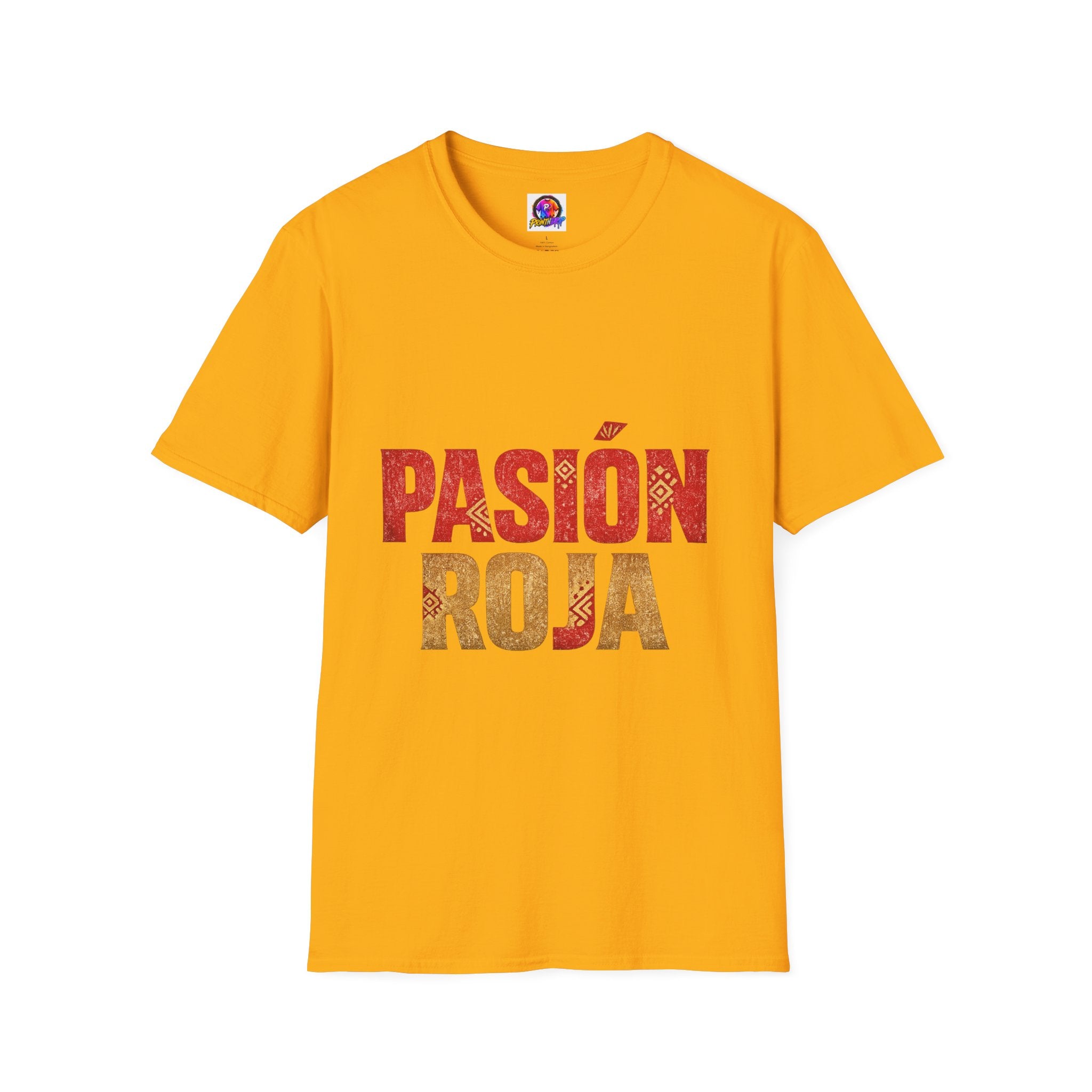 Spain Pasión Roja T-Shirt — Bold Spanish Pride Graphic Tee