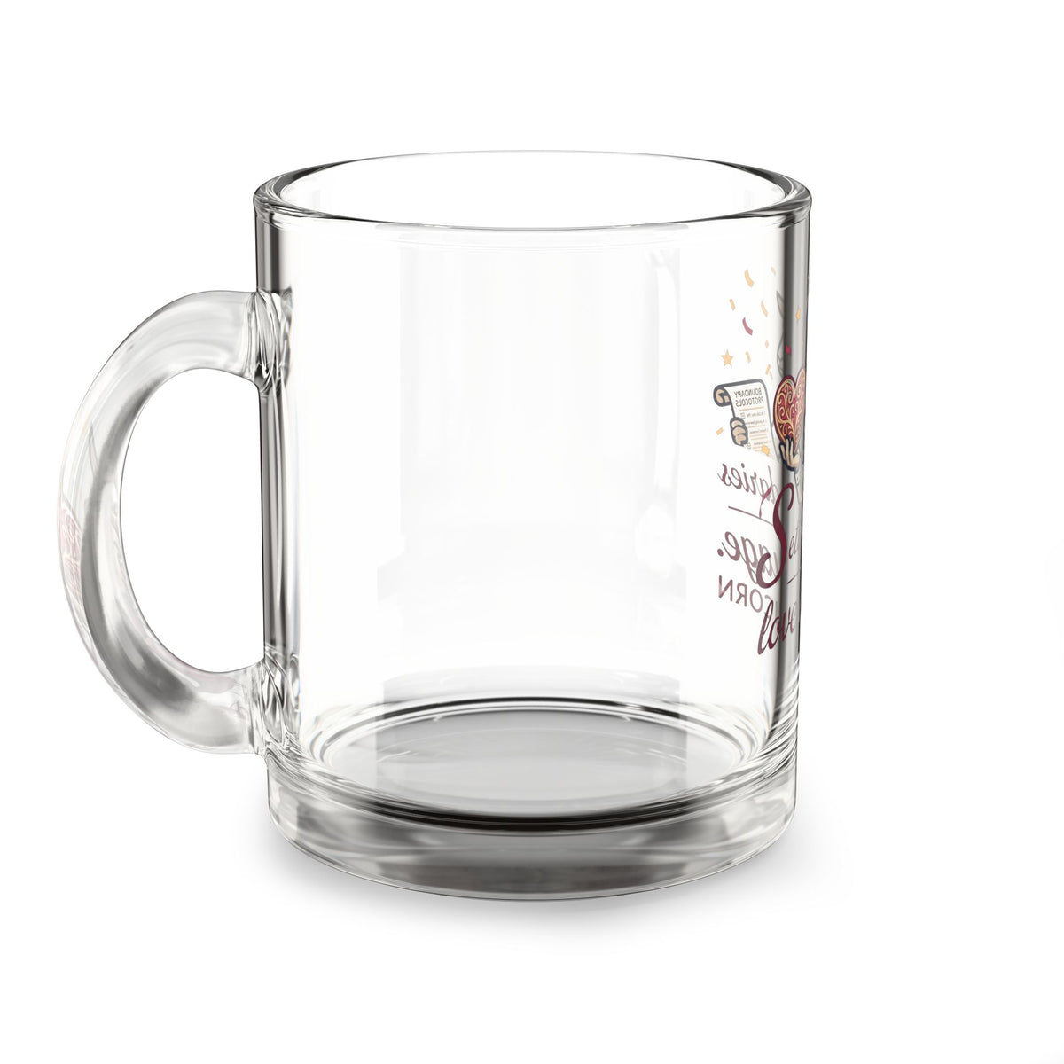 Capricorn Glass Mug – “Setting Boundaries Is My Love Language” 10oz Astrology Gift