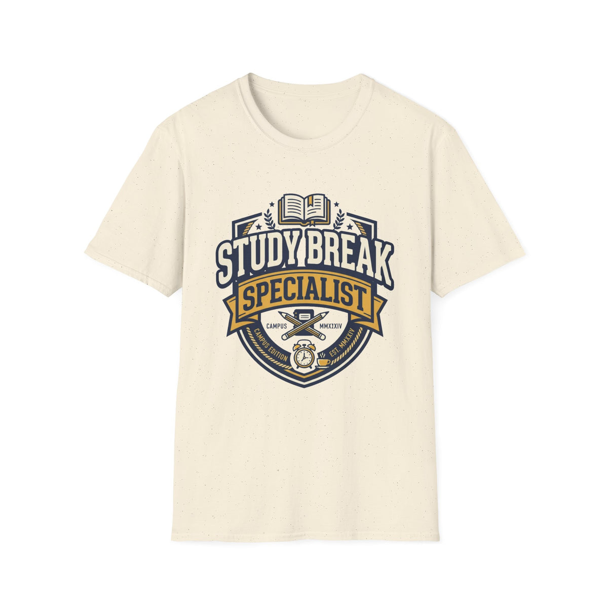 Study Break T-Shirt — 'Study Break Specialist' College Casual Tee - Trending Now - August 2026