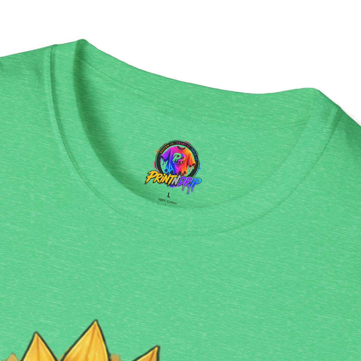 Braver Than Cancer Childhood Cancer Awareness Sunflower T-Shirt