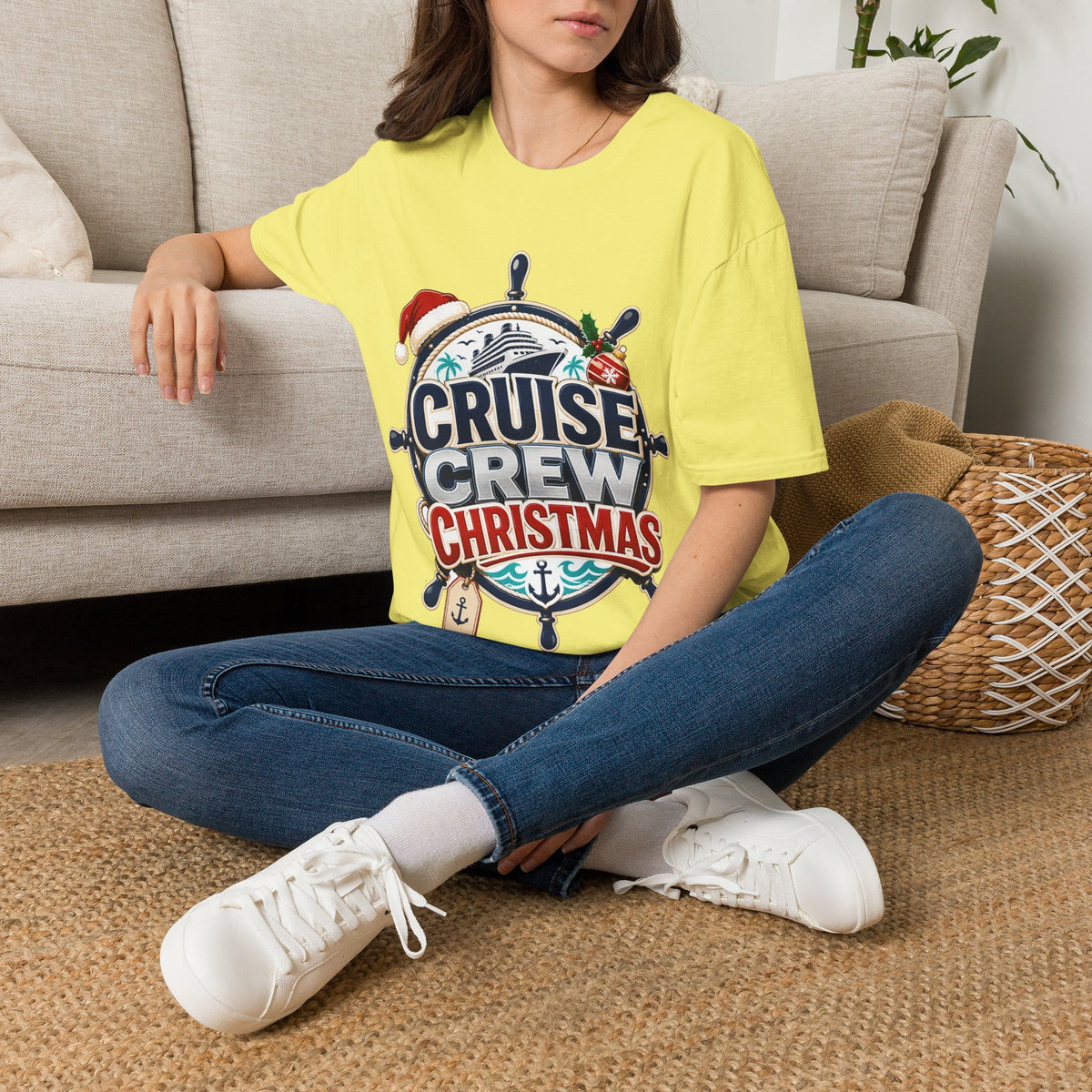 Cruise Crew Christmas T-Shirt — Holiday Cruise Vacation Tee