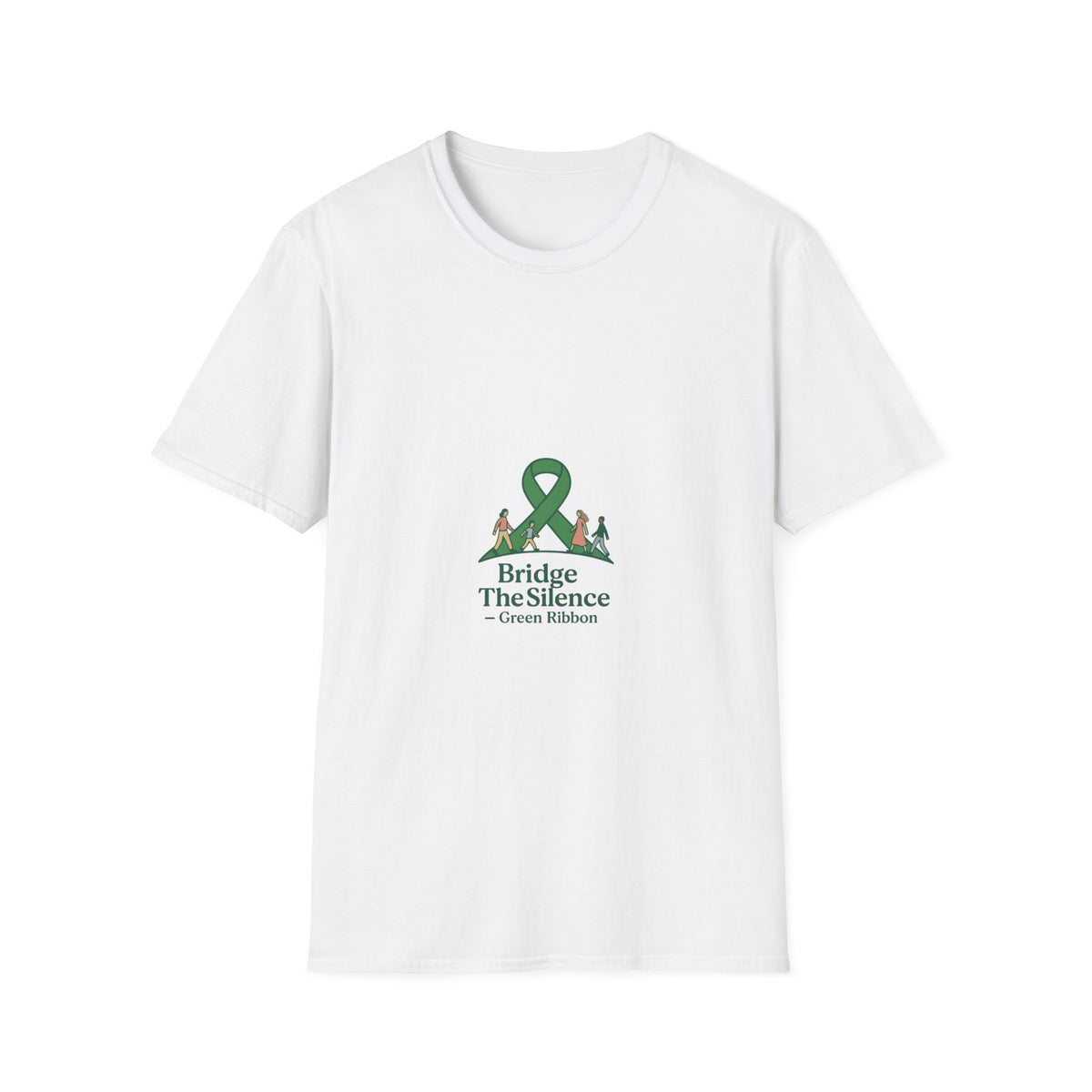 Bridge The Silence Green Ribbon T-Shirt - Trending Now - October 2026