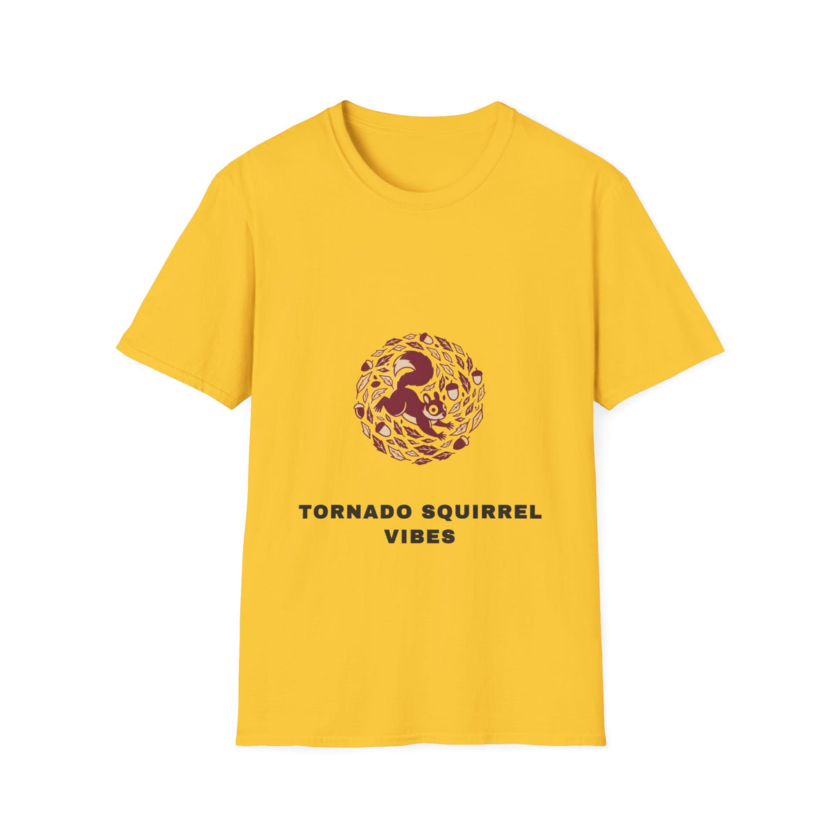 T-Shirt — Tornado Squirrel Vibes Minimal Graphic Tee - Trending Now - September 2026