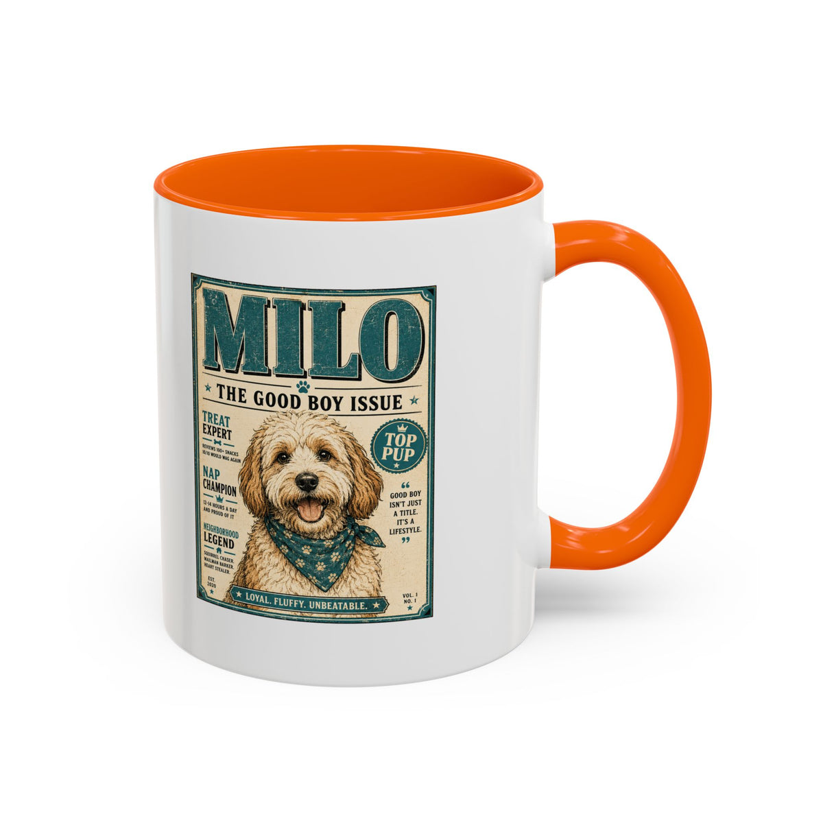 Milo Bailey Dog Dad Mom Milo 'The Good Boy Issue' Coffee Mug