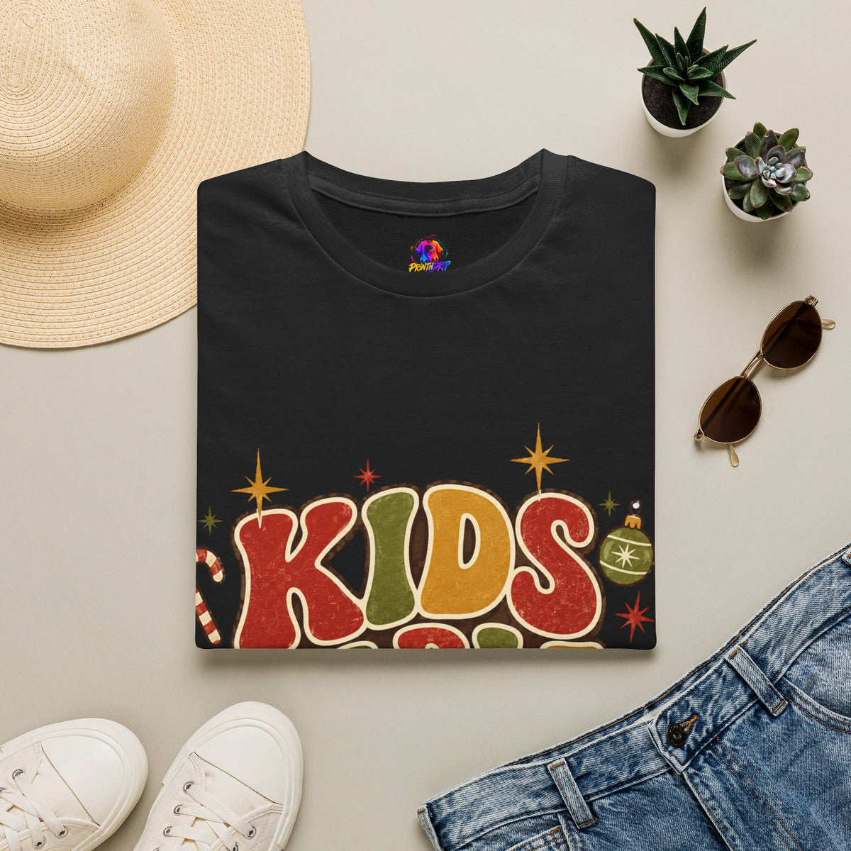 Kids Table Alumni T-Shirt — Retro Holiday Family Dinner Tee