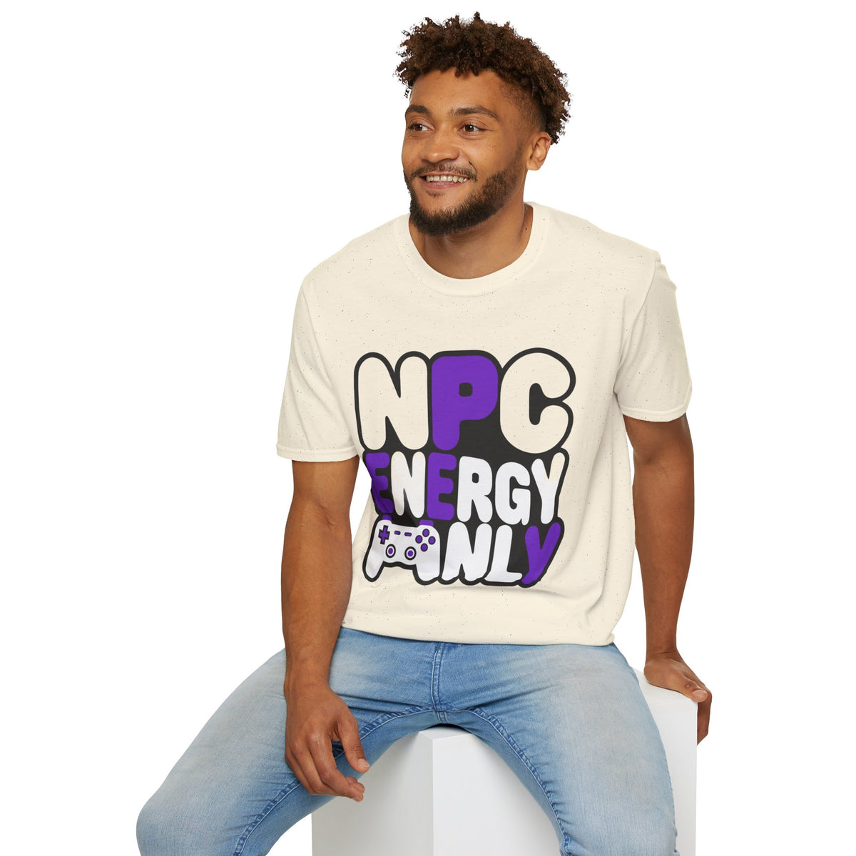 NPC Energy Only T-Shirt — Gamer Graphic Tee - Trending Now - August 2026