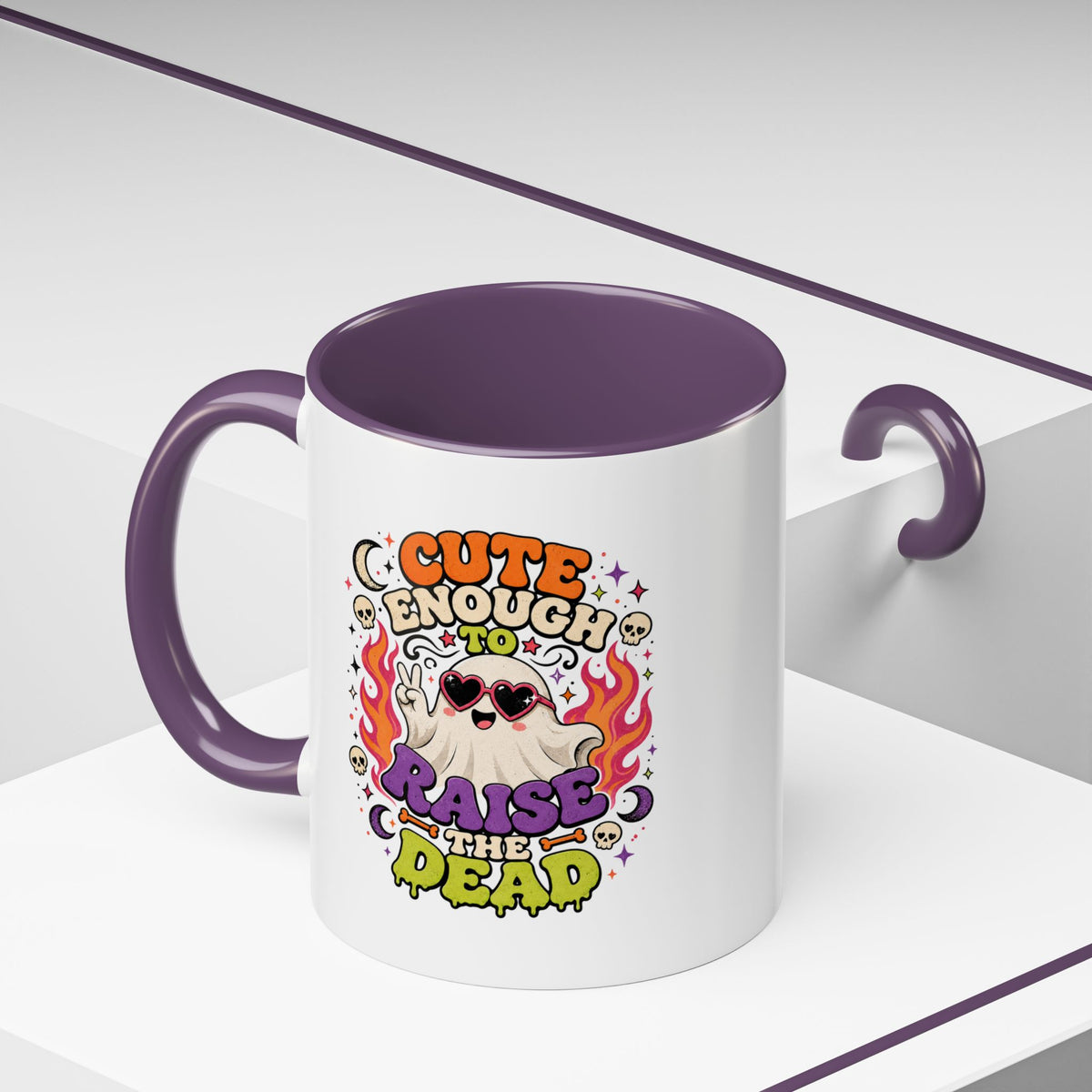 Halloween  Cute Enough Accent Coffee Mug
