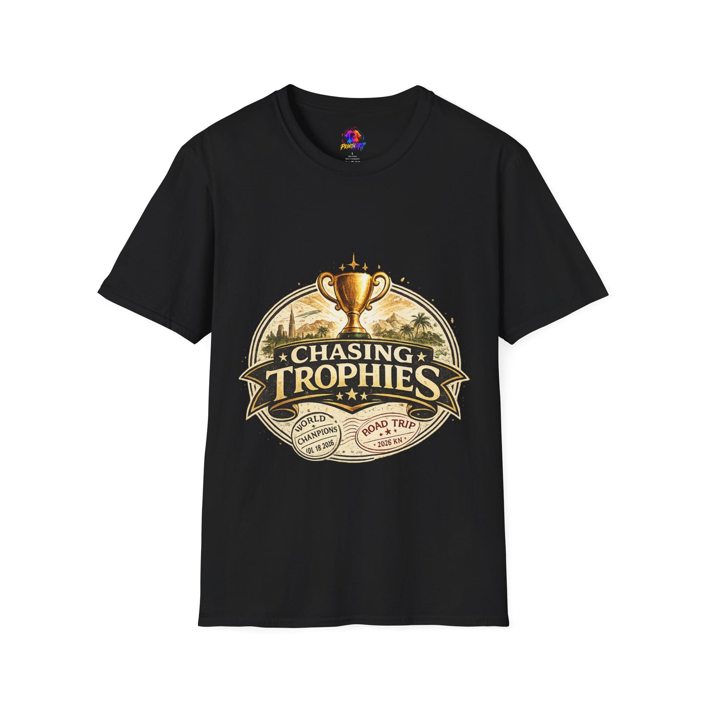 T-Shirt — Chasing Trophies Vintage Trophy Graphic Tee