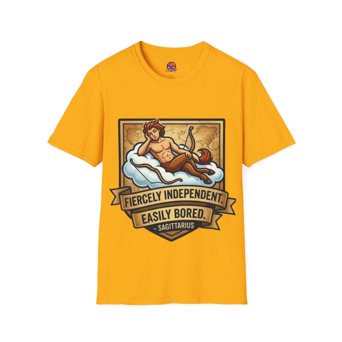 Sagittarius Zodiac T‑Shirt — Fiercely Independent, Easily Bored Astrology Tee