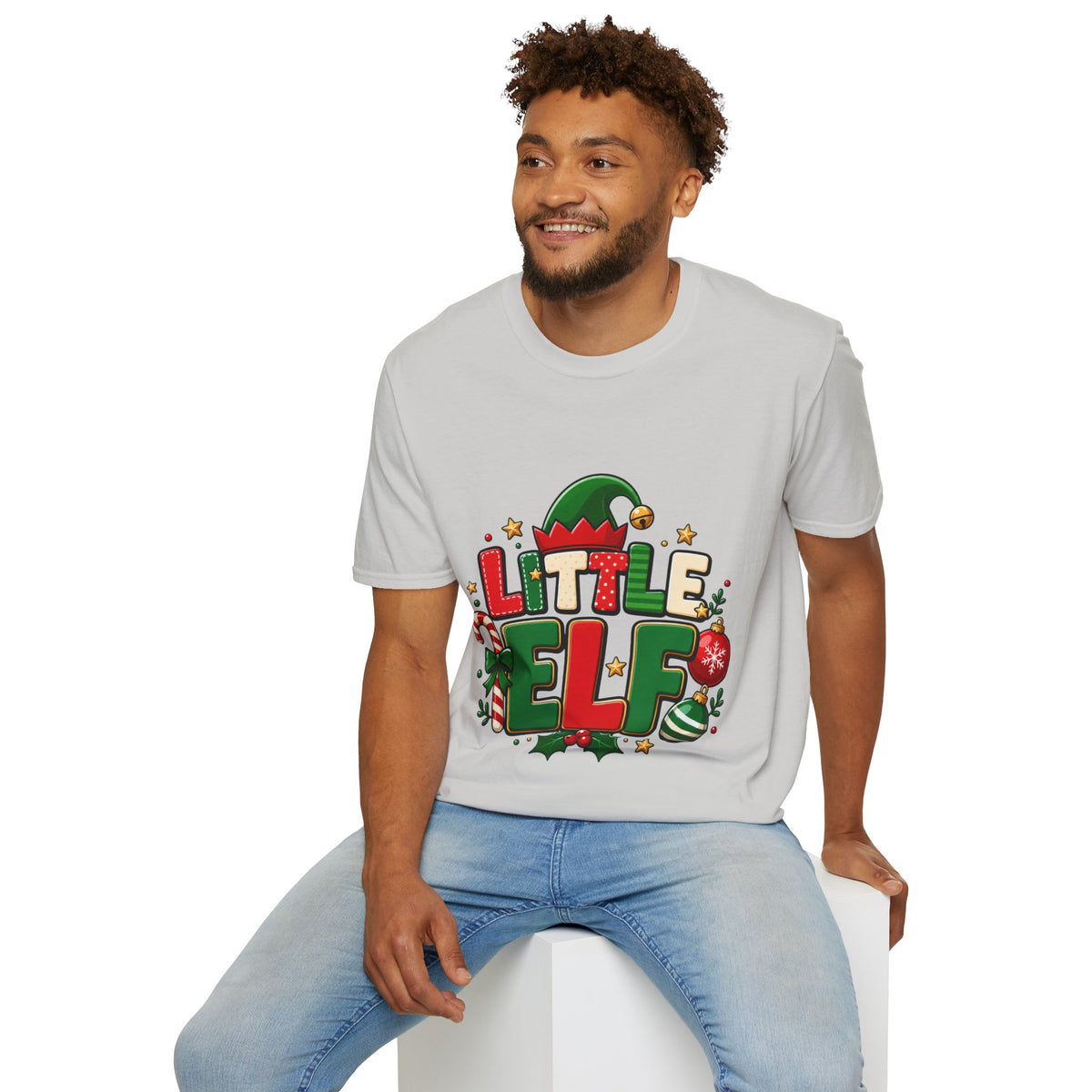 Little Elf Christmas T-Shirt — Cute Holiday Kids/Family Elf Tee