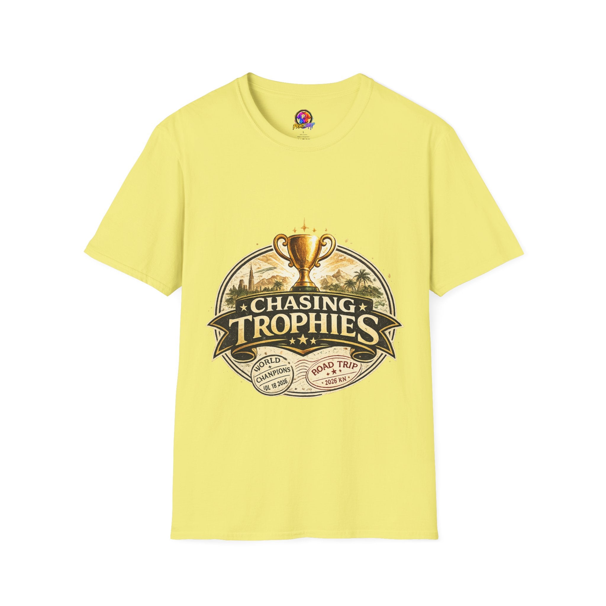 T-Shirt — Chasing Trophies Vintage Trophy Graphic Tee
