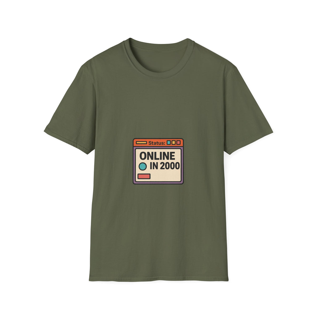 Online in 2000 Y2K Retro T-Shirt - Trending Now - October 2026