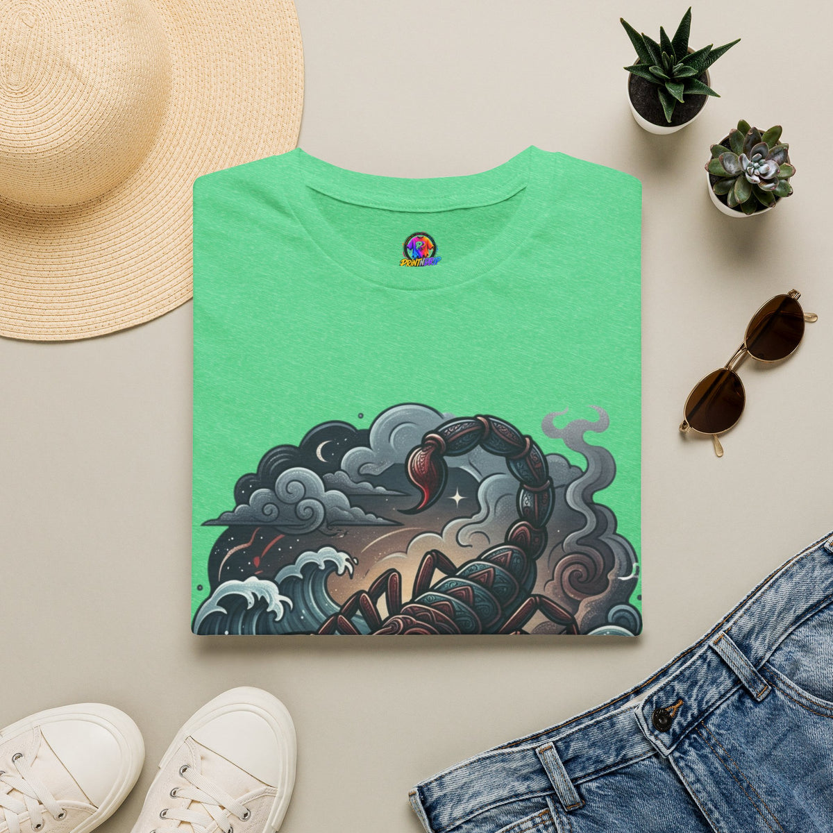Scorpion Wave Unisex Softstyle T-Shirt