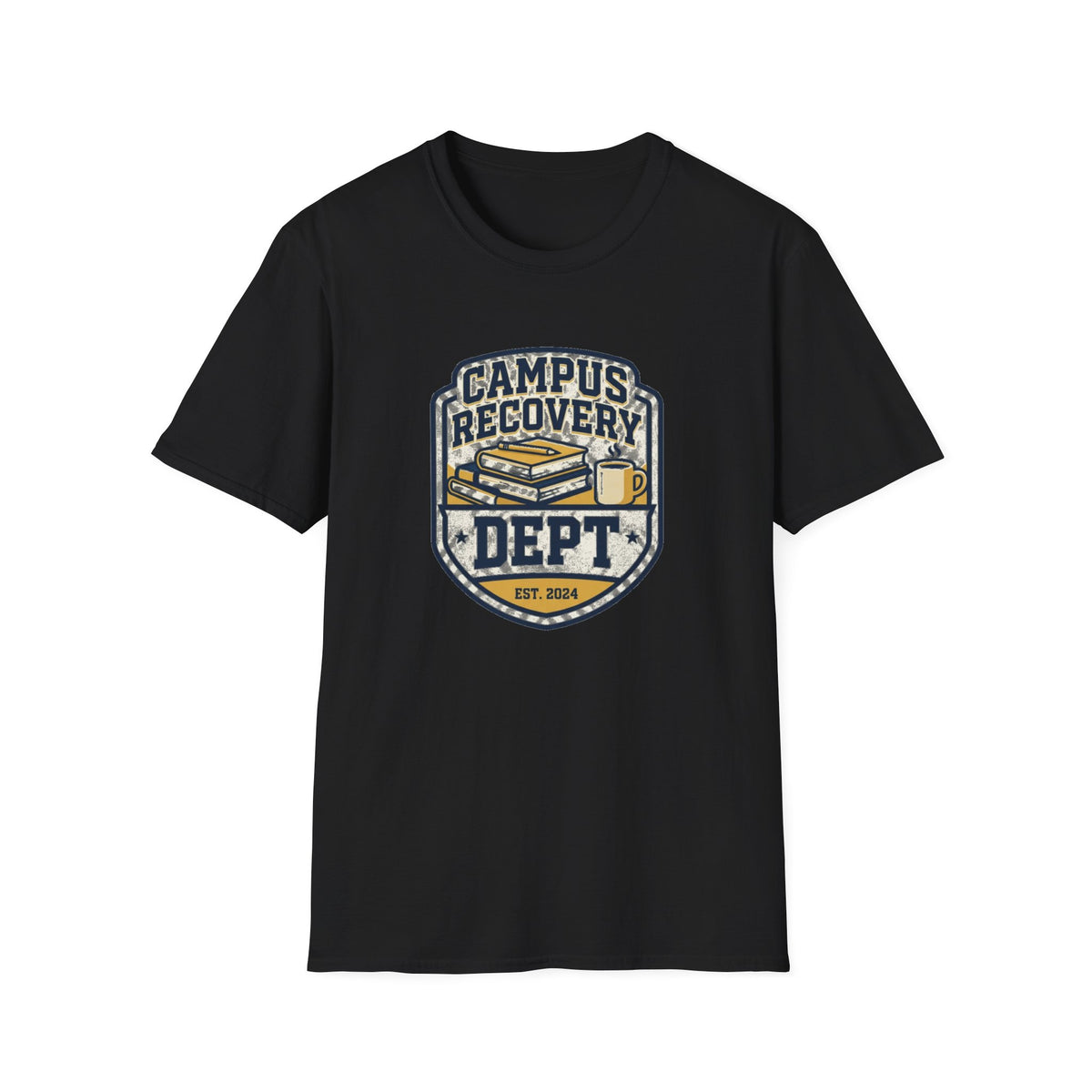 Campus Recovery Dept. T-Shirt — Collegiate Support Logo Tee - Trending Now - August 2026