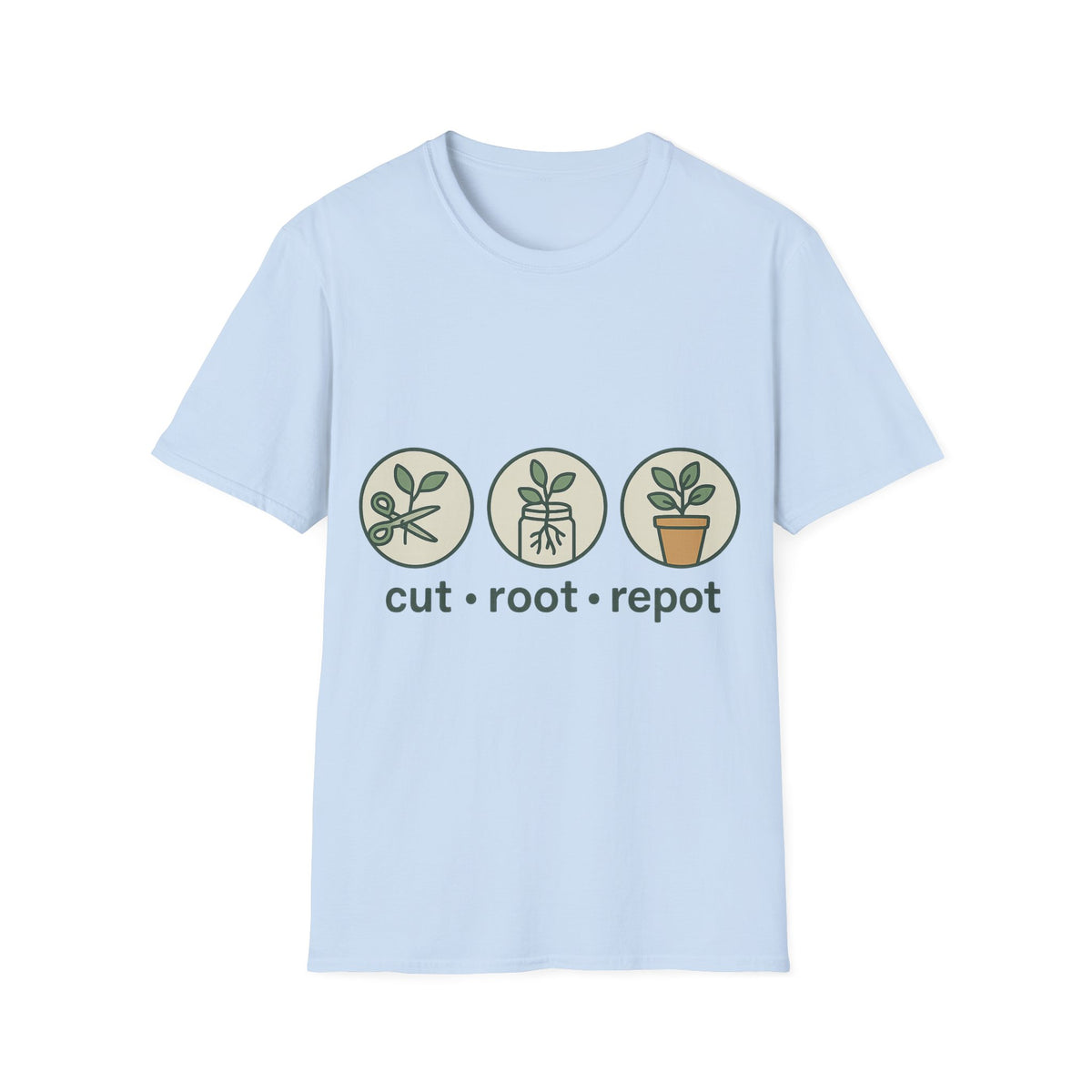 Herbal Icons T‑Shirt — Sage, Mint & Chamomile Plant Symbols Tee - Trending Now - September 2026