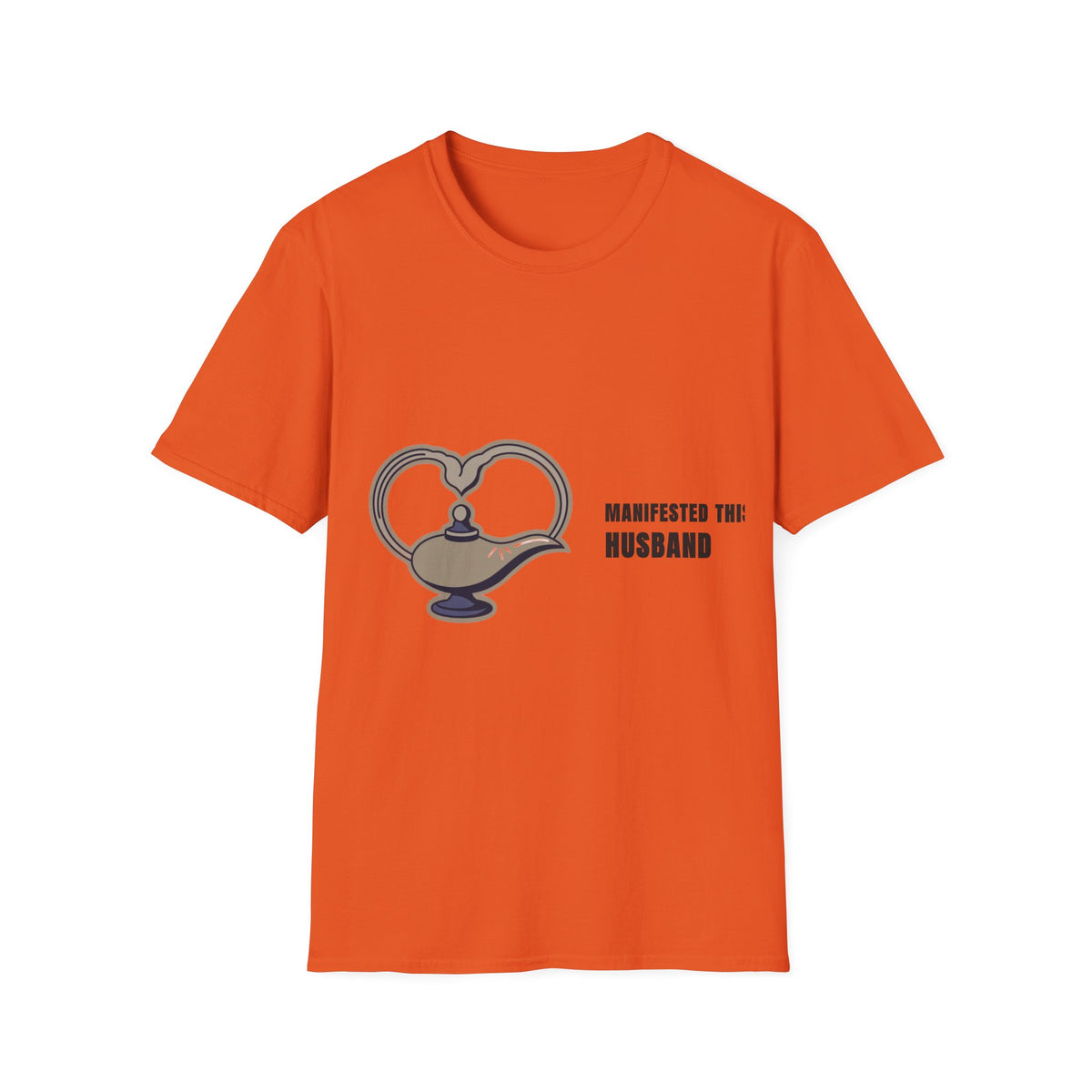 Manifesting Husband T-Shirt — Cute Genie Lamp Heart Graphic Tee - Trending Now - September 2026