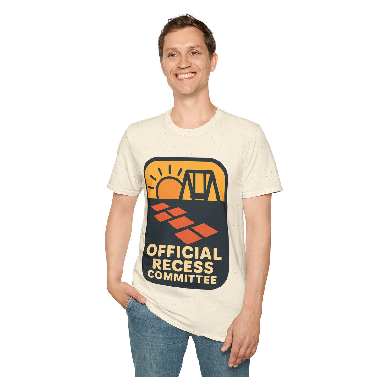 Official Recess Committee T-Shirt – Retro Sunset Camp Graphic Tee - Trending Now - August 2026
