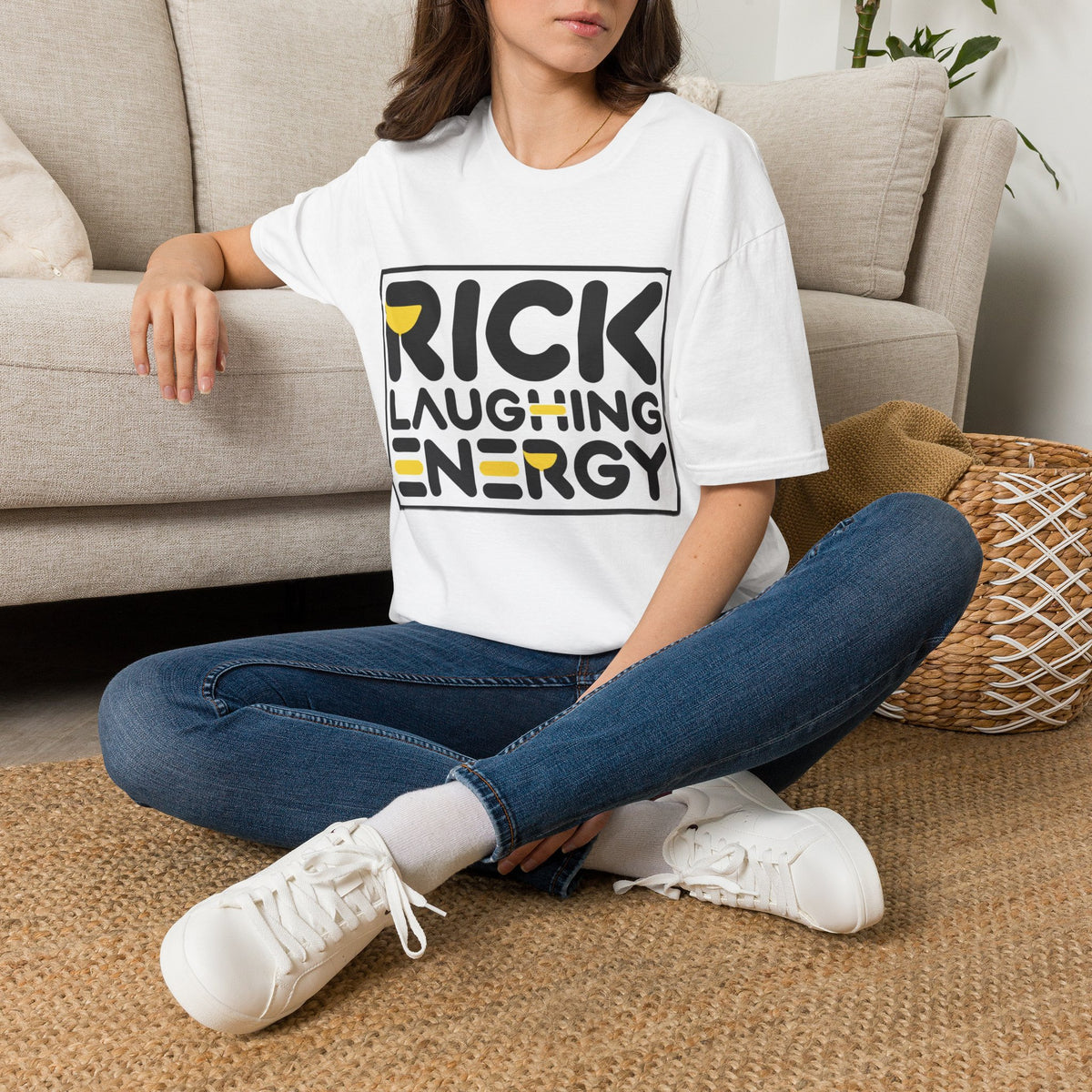 Rick Laughing Energy T-Shirt — Funny Graphic Tee - Trending Now - August 2026