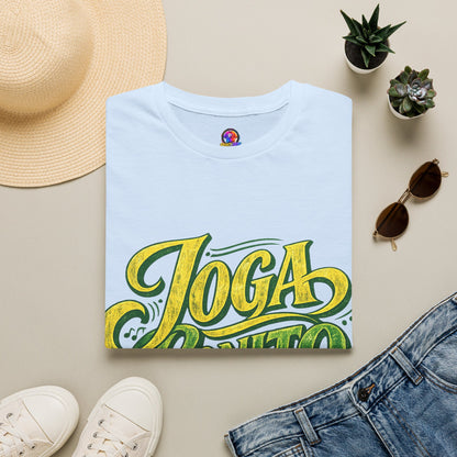 Brazil T-Shirt — 'Joga Bonito' Vintage Soccer Script Tee