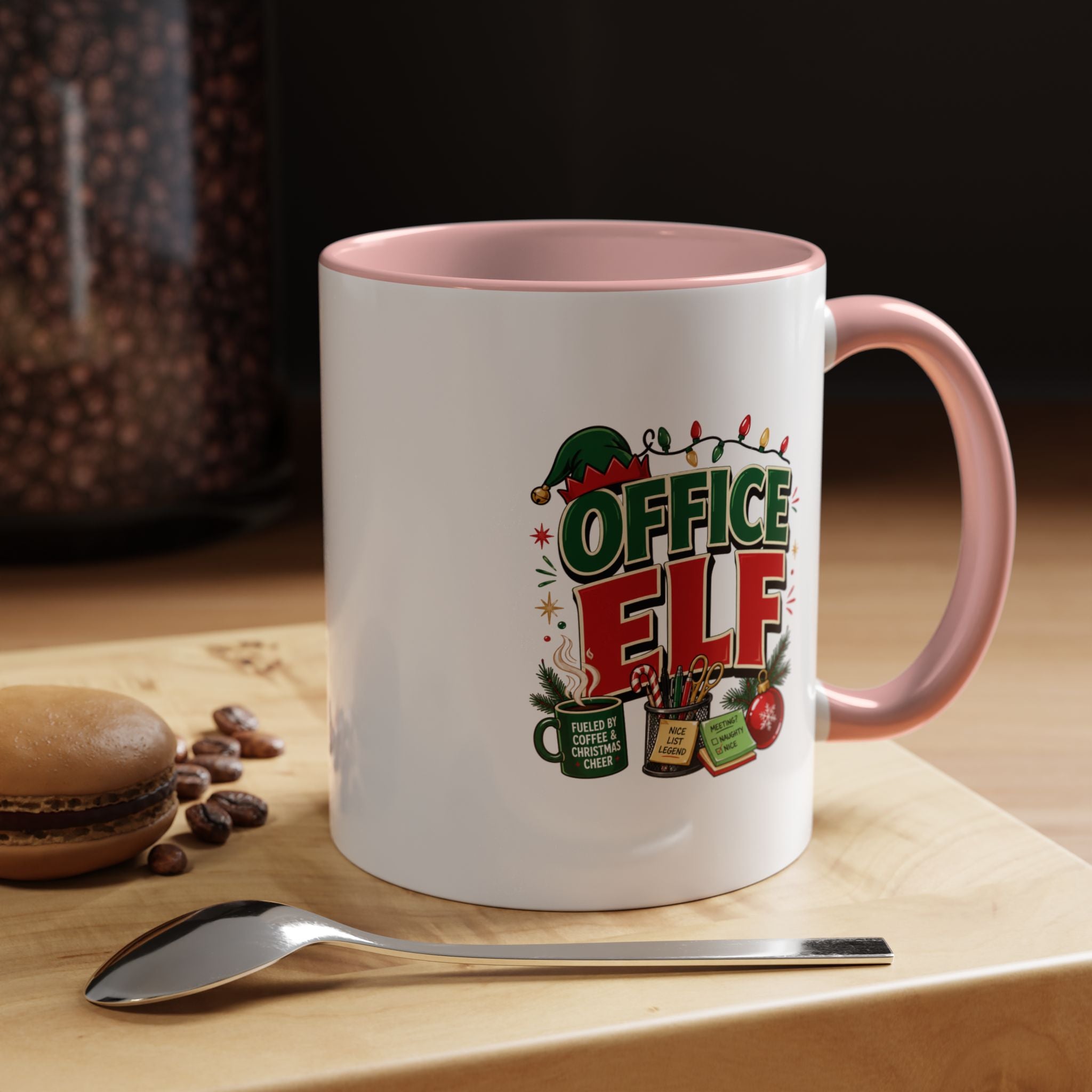 Accent Coffee Mug Office Elf