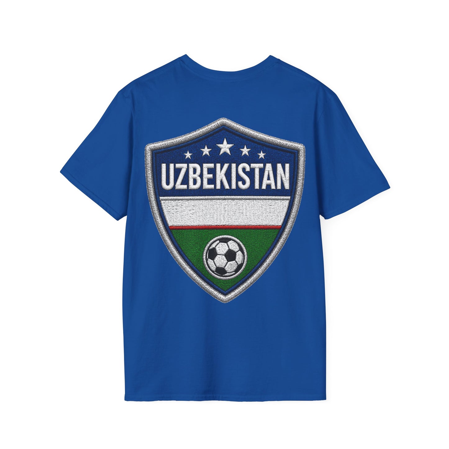 Silk Road Strike Soccer T-Shirt — Uzbekistan Football Graphic Tee