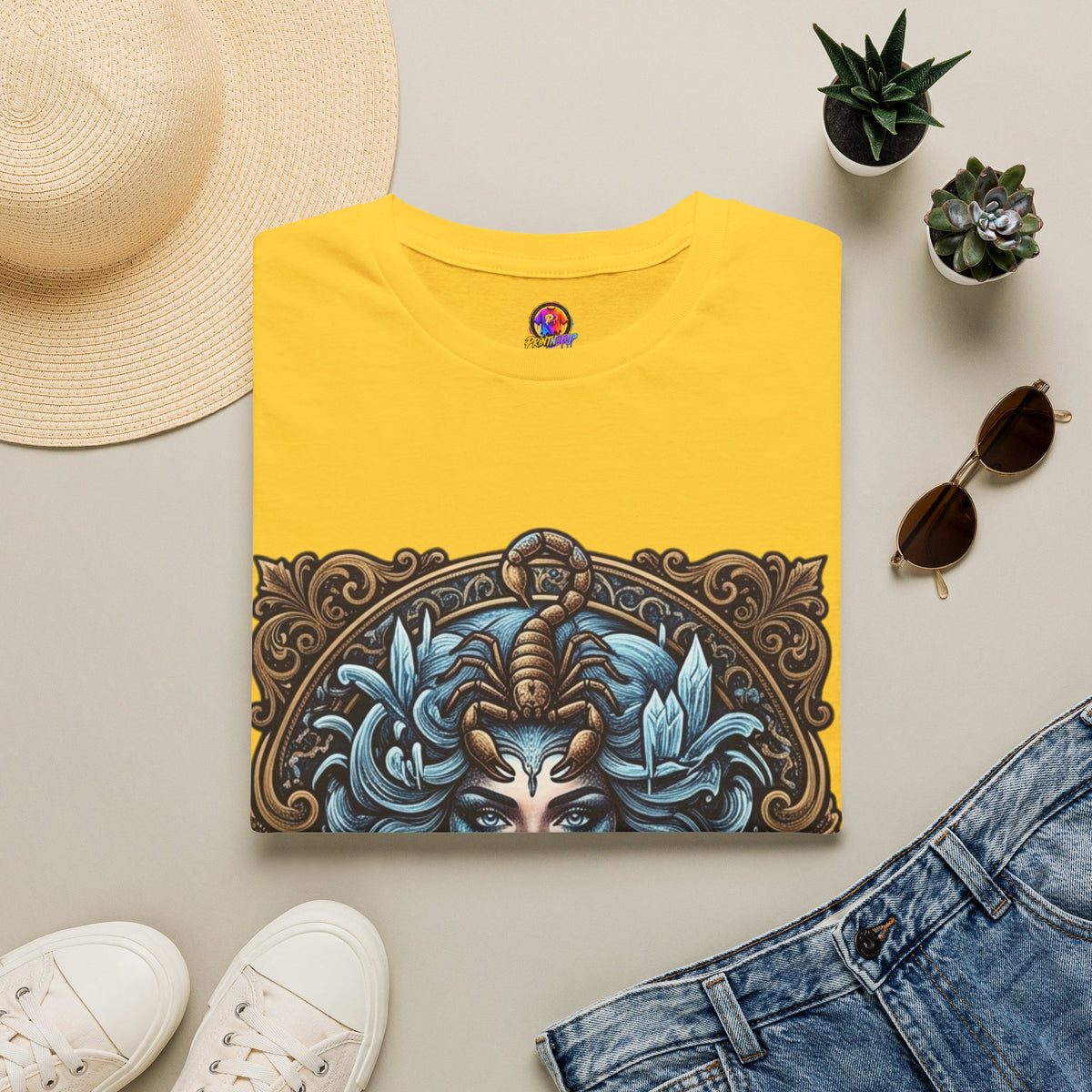 Scorpio Astrology T-Shirt — "Beautifully Intense" Zodiac Graphic Tee