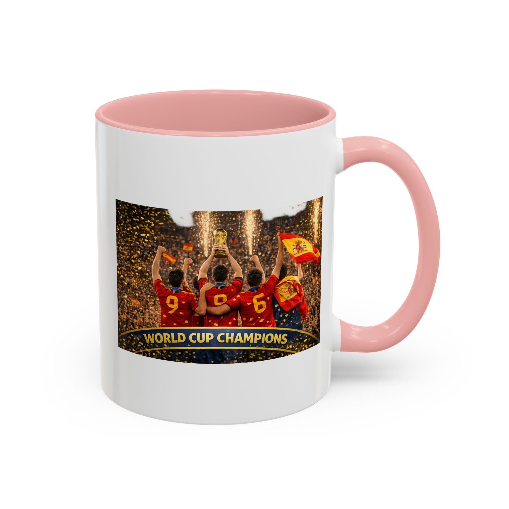 World Cup Champions Soccer Coffee Mug — Team Celebration Accent Mug
