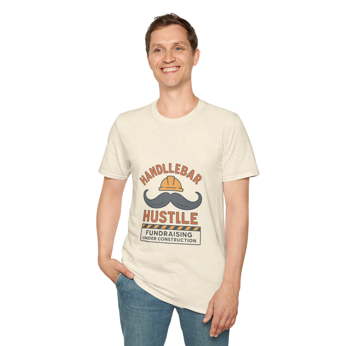 Handlebar Hustle T-Shirt — Vintage Barber Mustache Logo Tee - Trending Now - October 2026