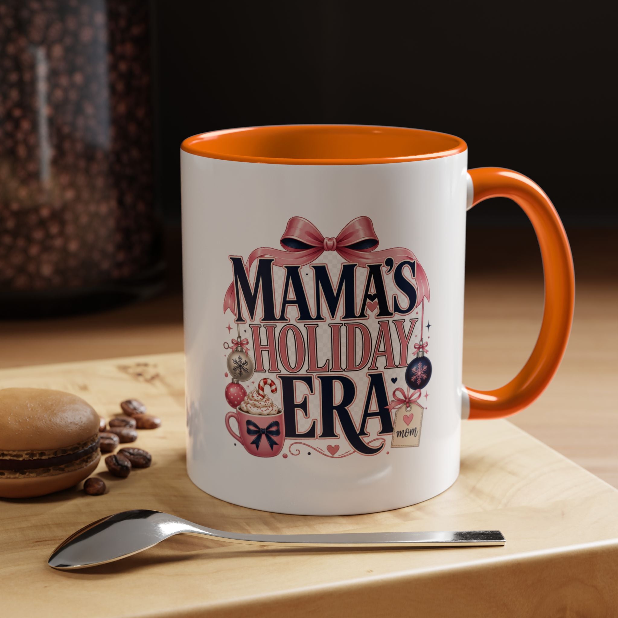 Modern Day Christmas Mama's Holiday Era Coffee Mug – Festive Christmas Mom Gift