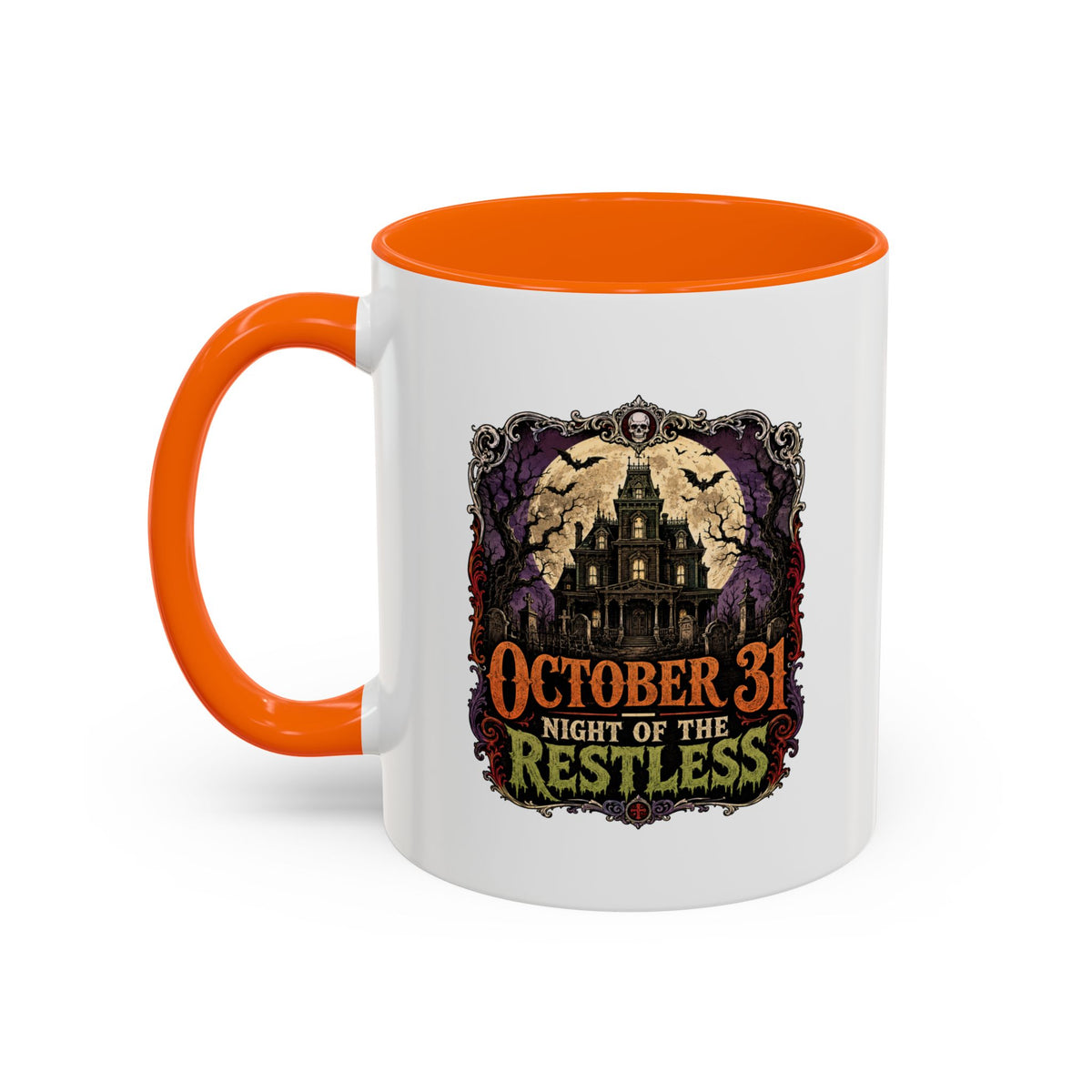 Halloween  October 31 Accent Coffee Mug