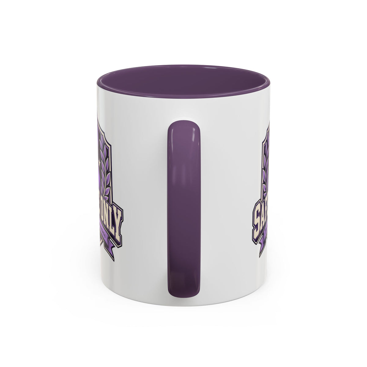 Coffee Mug — "Safe Love Only" Domestic Violence Awareness (Purple Ribbon)