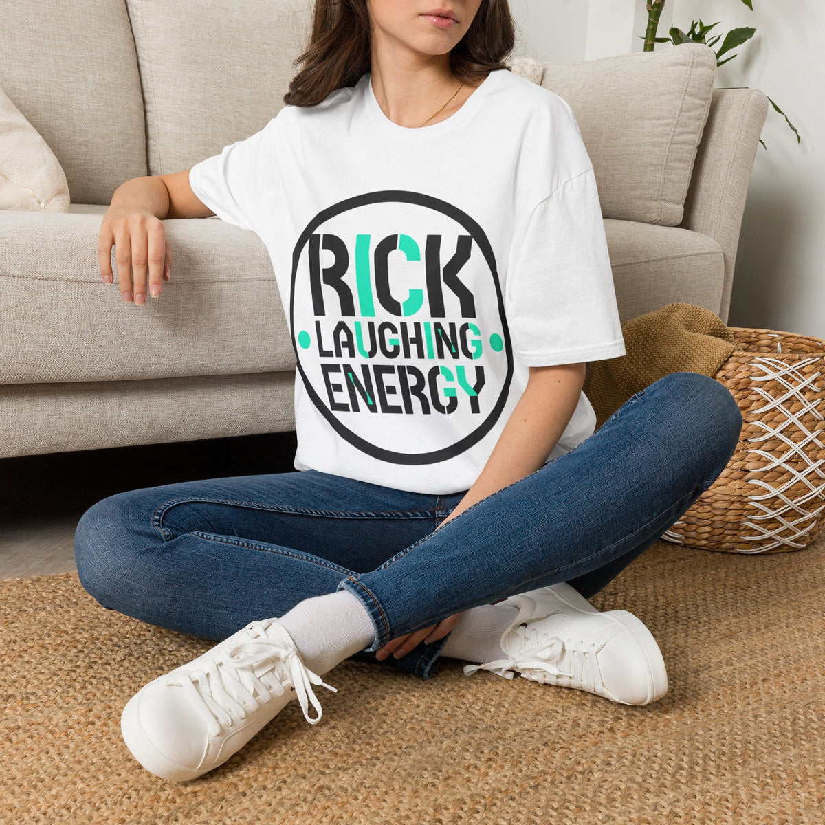 Rick Laughing Energy T-Shirt — Funny Viral Meme Tee - Trending Now - August 2026