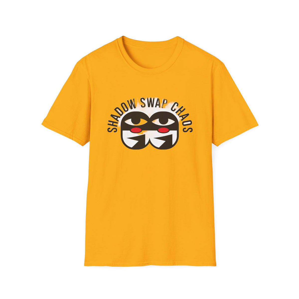 Shadow Swap Chaos T-Shirt — Graphic Anime Mask Tee - Trending Now - August 2026