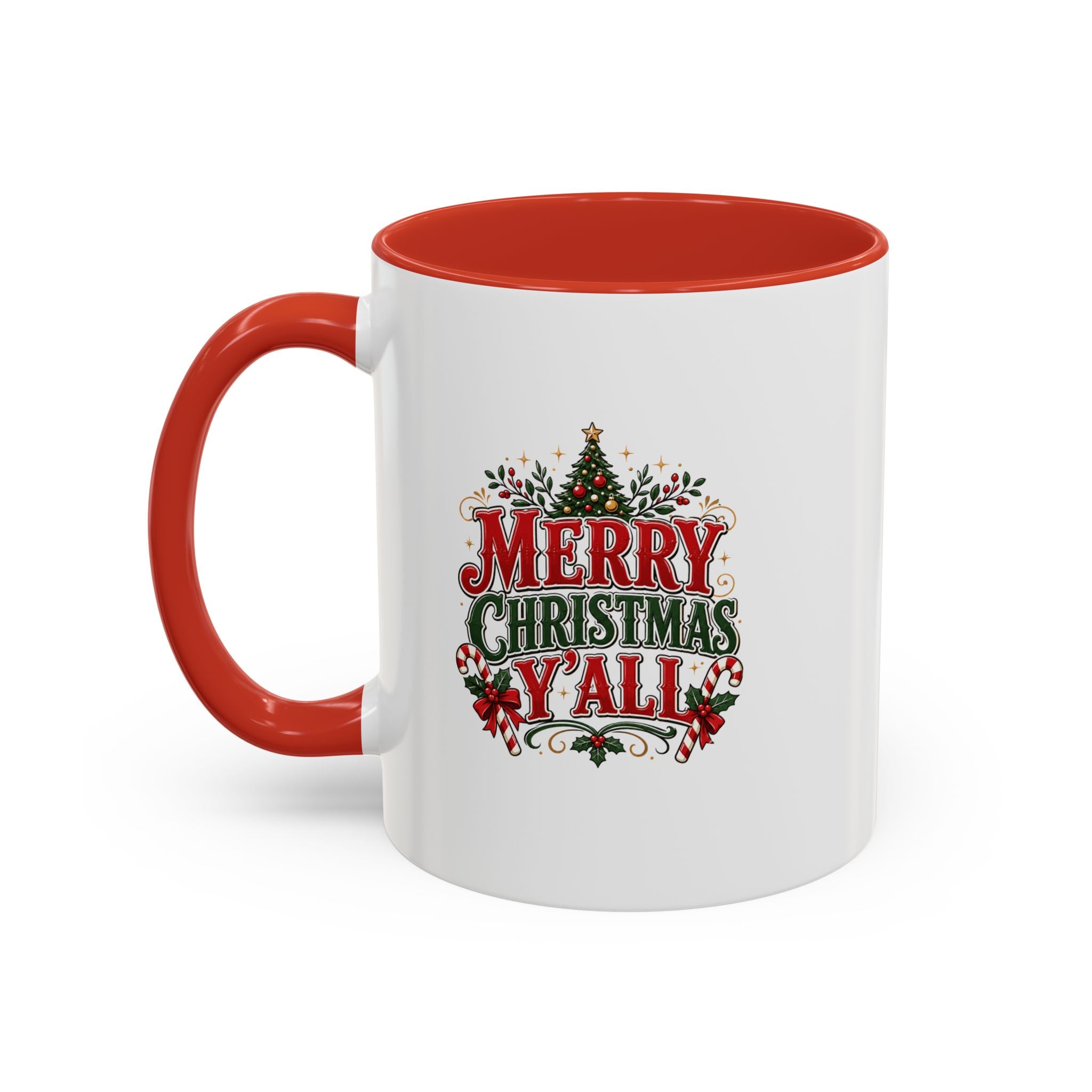 Accent Coffee Mug Merry Christmas