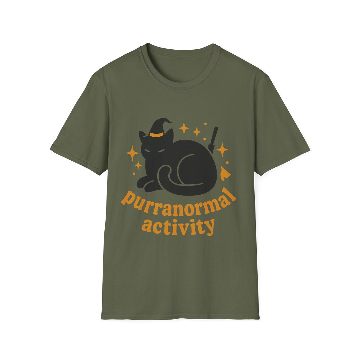 Paranormal Activity Circle T-Shirt — Cute Retro Ghost & Stars Tee - Trending Now - August 2026