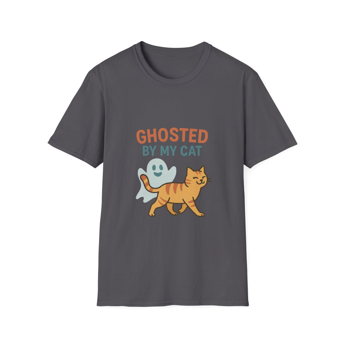 Ghosted By My Cat T-Shirt — Cute Funny Cat Lover Tee - Trending Now - October 2026