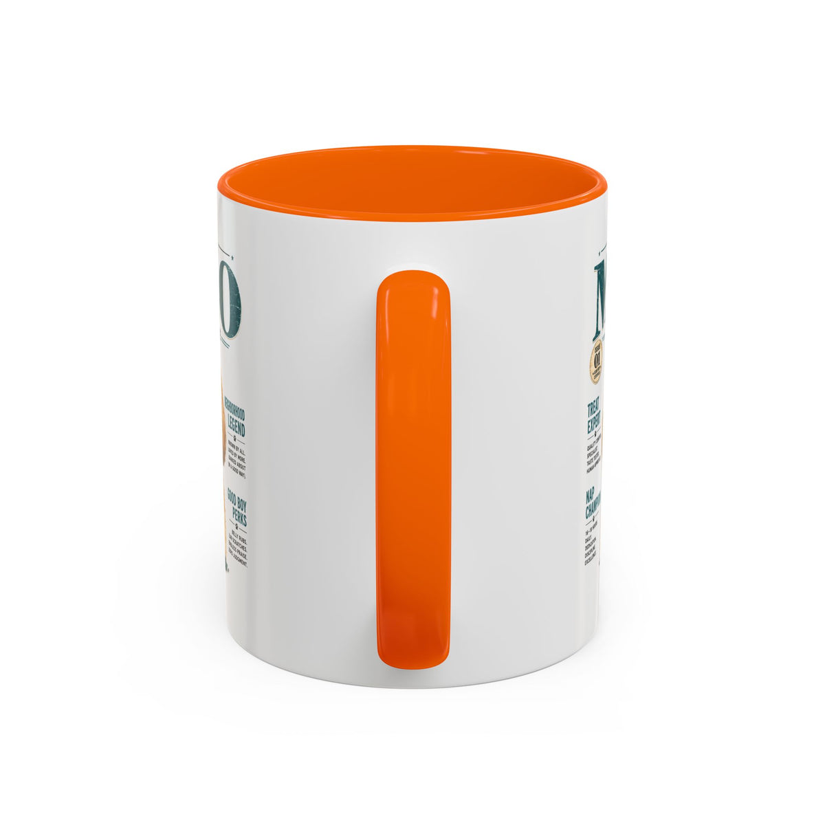 Milo Bailey Dog Dad Mom Milo Magazine-Style Accent Coffee Mug — Cute Dog Portrait