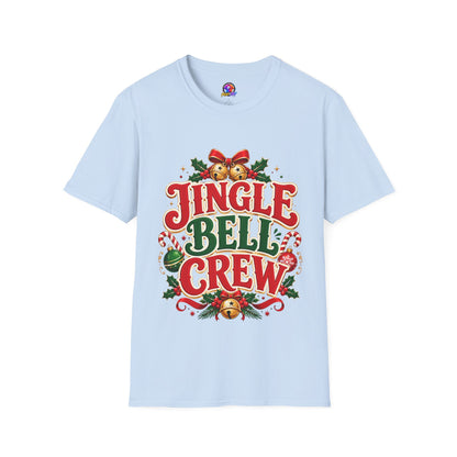 Jingle Bell Crew T-Shirt — Festive Christmas Holiday Tee